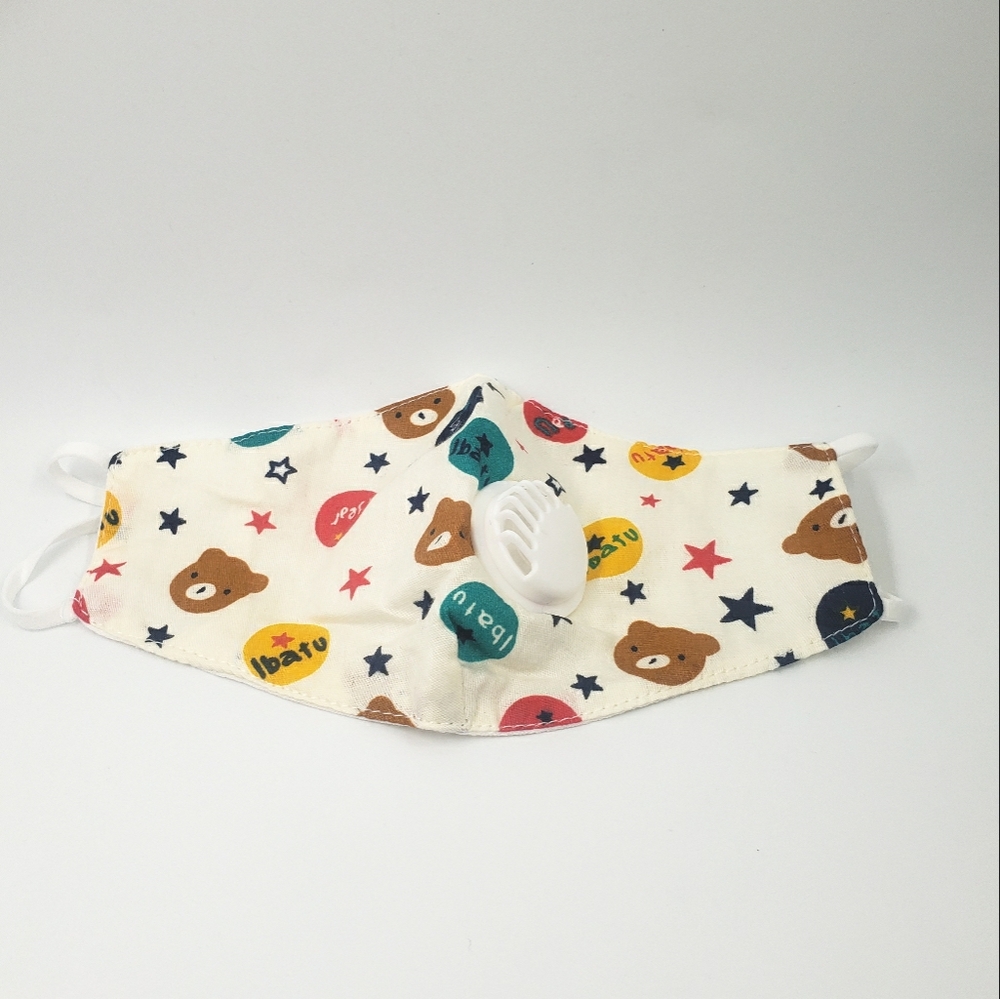 Kid's bear face mask.